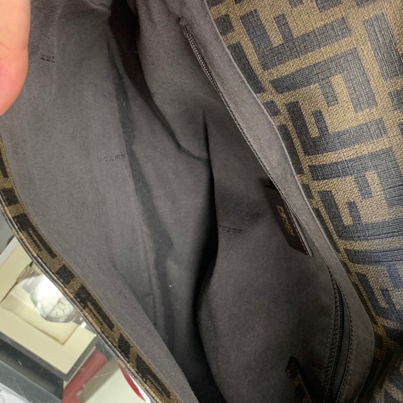 Fendi Zucca Monogram Canvas Messenger Bag - Picture 7 of 12